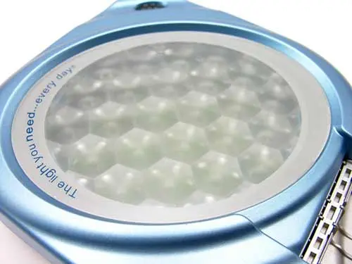 Litebook Elite light therapy lamp — compact SAD treatment device industrial design