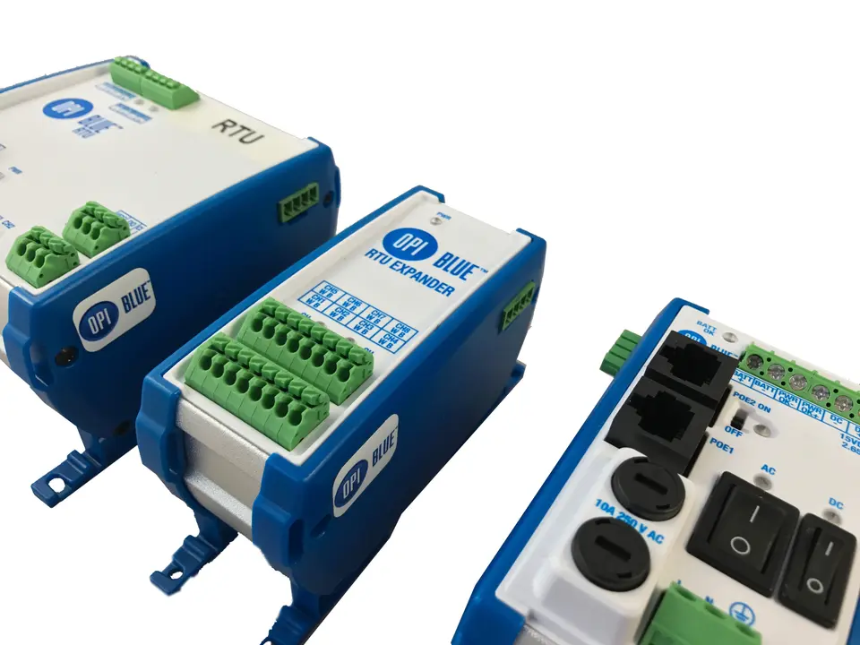 OPI Blue DIN module — rugged agricultural electronics design